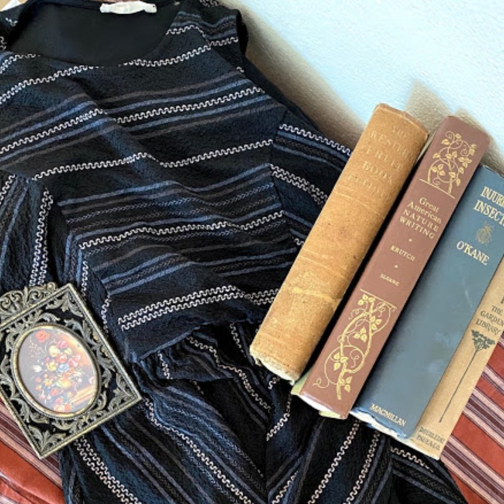 stitched mini dress